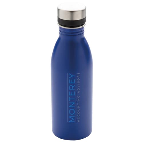 Deluxe Stainless Steel Water Bottle in Royal Blue