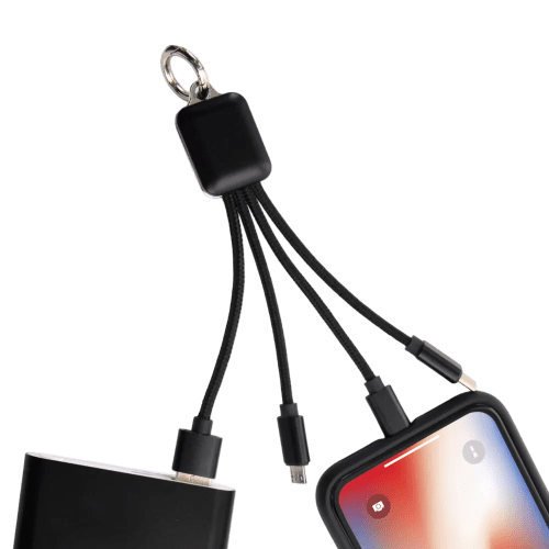 Multifunctional charging cable with customised design