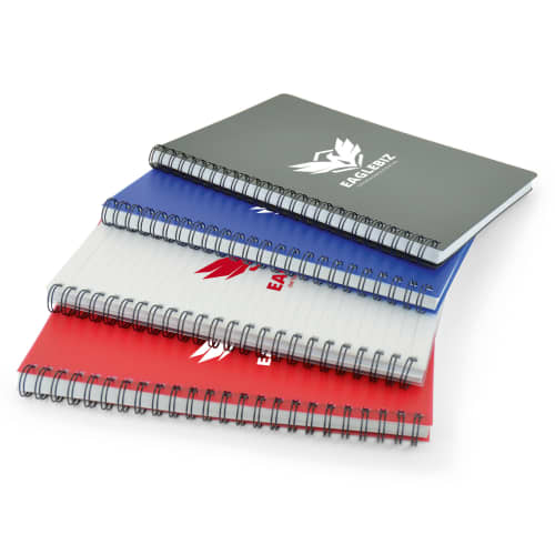 Branded Reynolds A5 Wire Bound Notebooks in a Choice of Colours from Total Merchandise