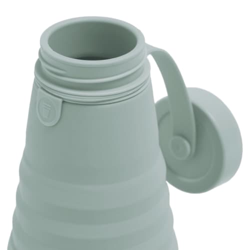 Promotional Stojo Collapsible Bottles with matching lid from Total Merchandise