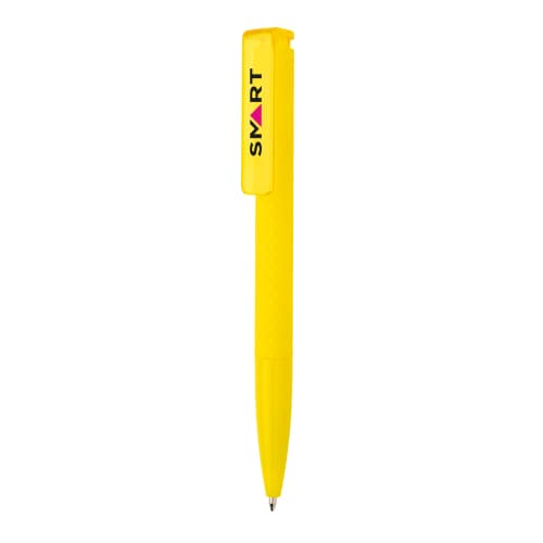 Printed X7 Ballpens in Yellow from Total Merchandise