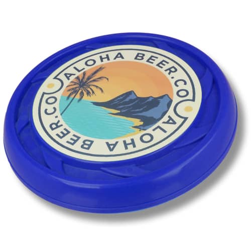 Eco-friendly frisbees made in the UK for promotional giveaways