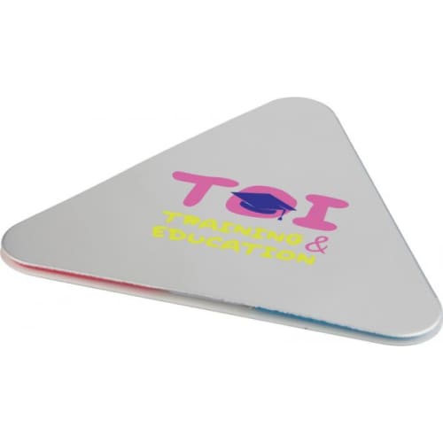 Custom printed Triangle Sticky Pad