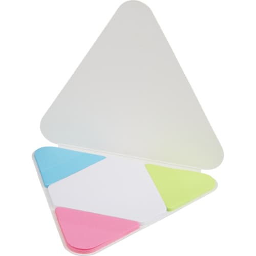 Triangle Sticky Pads with different sticky notes