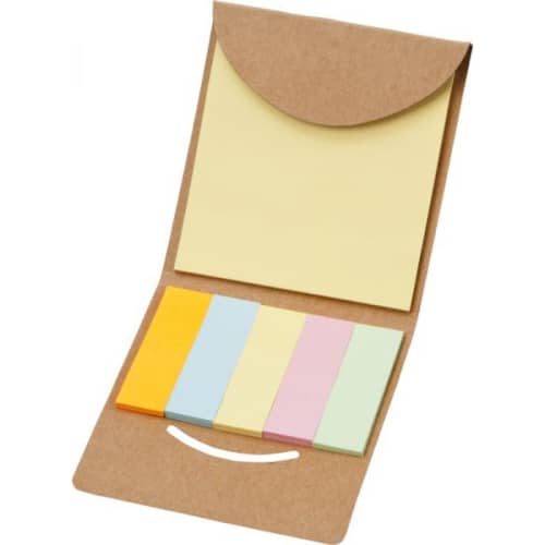 Branded Deluxe Coloured Sticky Notes Set