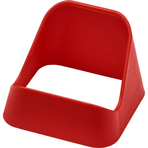 Custom Branded Horizontal Phone Stand in red from Total Merchandise