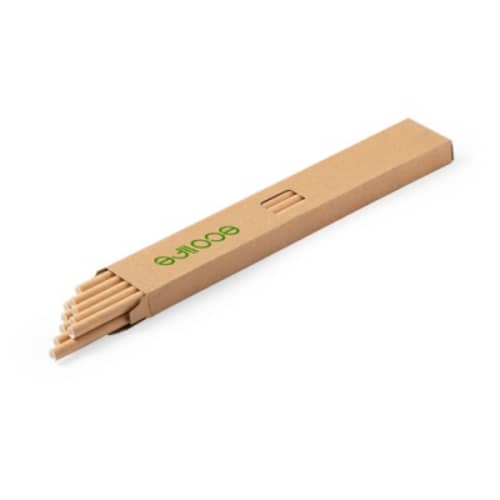 Custom printed set of paper straws boasts a special anti-moisture treatment