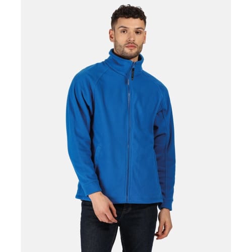 Logo printed Regatta Thor III Fleece Jackets in Oxford Blue  from Total Merchandise