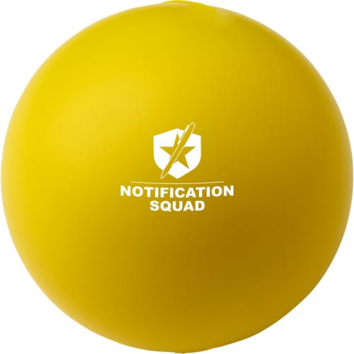 Cool Round Stress Balls in Yellow