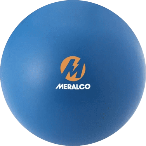 Cool Round Stress Balls in Blue