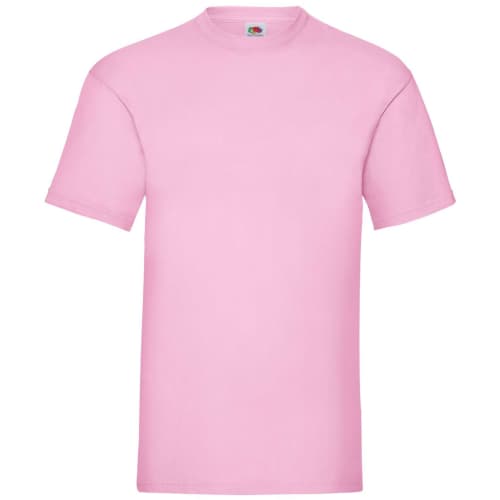 Promotional T-Shirts In Light Pink Printed With Your Logo From Total Merchandise