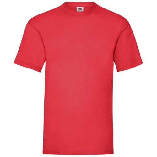 Branded T-Shirts For Social Distancing In Red Printed With Your Logo From Total Merchandise