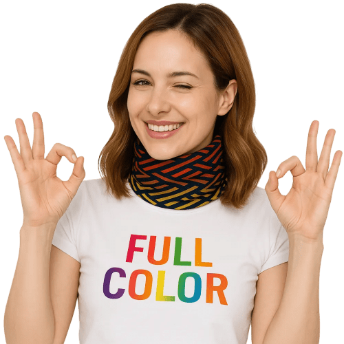 Custom Printed Multi-Function Face Scarf Tubes From Total Merchandise