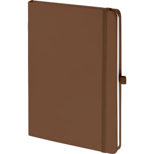 Custom Printed Notebooks In Brown From Total Merchandise