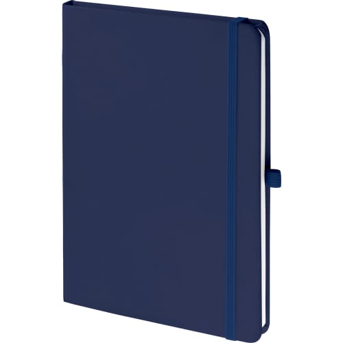 Individually Named Mood® Soft Feel Notebooks in Navy