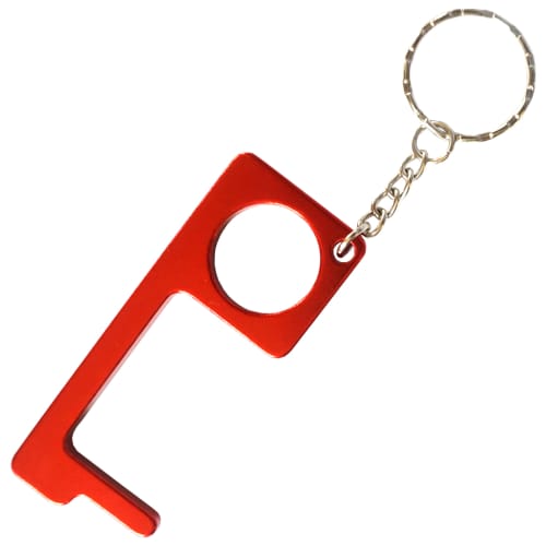 Custom Branded Metal Hand Hygiene Tools with Keyring Fitting from Total Merchandise