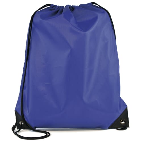 Corporate Branded Drawstring Bags with Individual Names from Total Merchandise