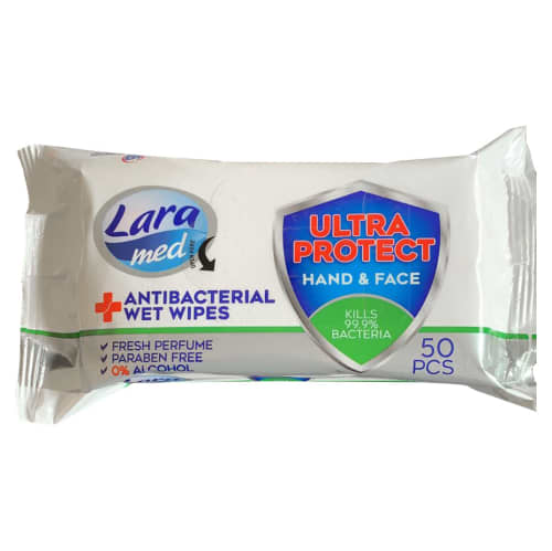 Antibacterial Wipes for Hands, Faces, Screens and Surfaces from Total Merchandise
