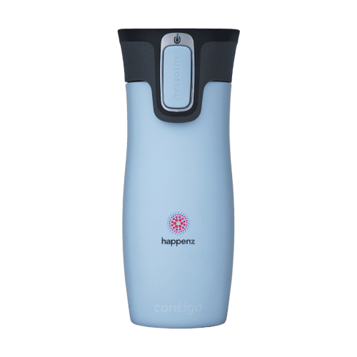 Custom Branded Contigo Westloop Thermo Mug in Iced Aqua from Total Merchandise