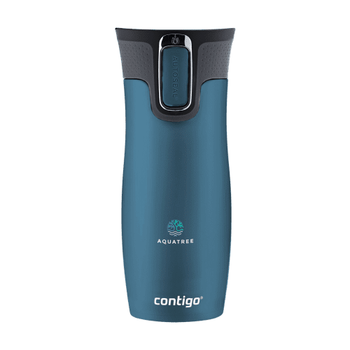 Customised Contigo Westloop Thermo Mug in Turquoise from Total Merchandise