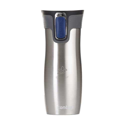 Personalised Contigo Westloop Thermo Mug in Silver from Total Merchandise