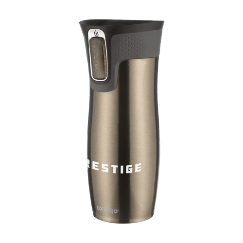 Custom Printed Contigo Westloop Thermo Mug in Light Brown from Total Merchandise