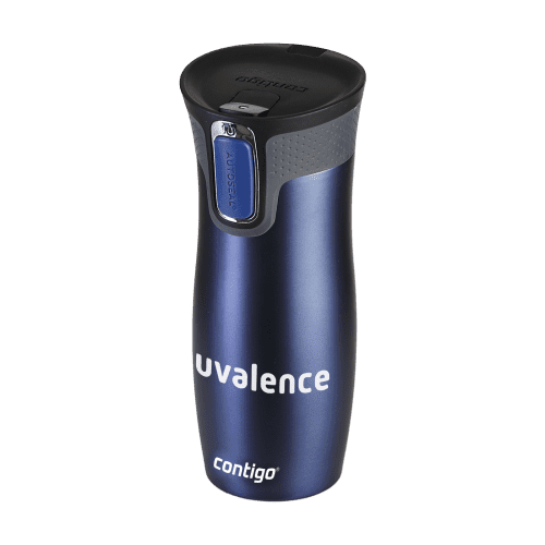 Logo Printed Contigo Westloop Thermo Mug in Dark Blue from Total Merchandise