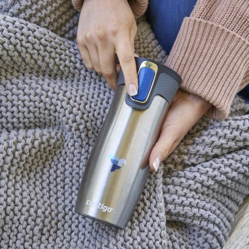Customisable Contigo Westloop Thermo Mug branded with your logo from Total Merchandise