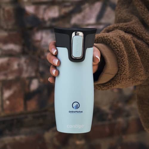 Custom Branded Contigo Westloop Thermo Mug branded with your logo from Total Merchandise