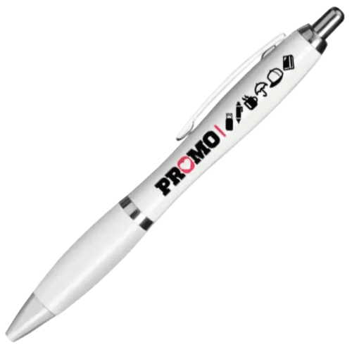 Custom Printed Rio Clean Antibacterial Ballpens from Total Merchandise