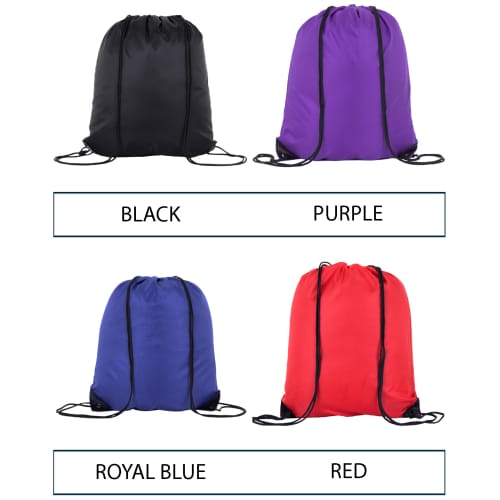 Branded Drawstring Bags in a Choice of Colours with Individual Names from Total Merchandise