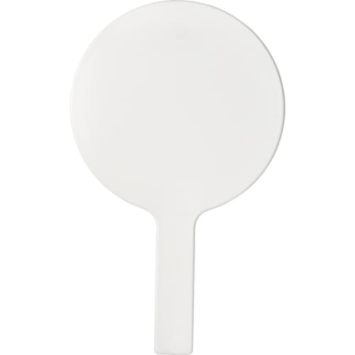 Branded Auctioneer Paddles Printed in white from Total Merchandise