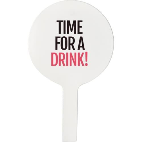 Promotional Handheld Paddles with a printed design from Total Merchandise