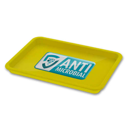 Custom Printed KeepSafe Change Trays in Yellow with Antimicrobial Treatment from Total Merchandise