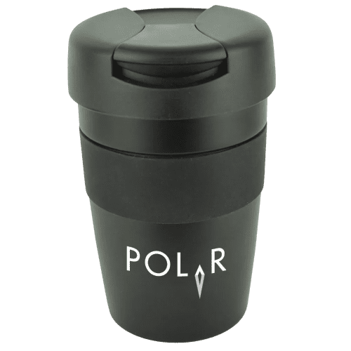 Custom Printed Stainless Steel Reusable Coffee Cups with your Logo from Total Merchandise