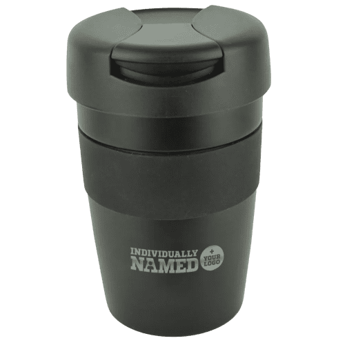 Personalised Stainless Steel Reusable Coffee Cups with Individual Names from Total Merchandise