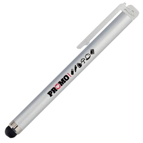 Corporate Branded Aluminium Stylus in Silver from Total Merchandise