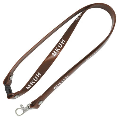 Branded 15mm Wipe Clean PVC Lanyards from Total Merchandise