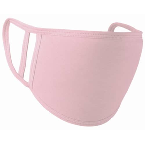 Pink UK Branded Double Layer Reusable Face Masks Printed with Staff Names from Total Merchandise