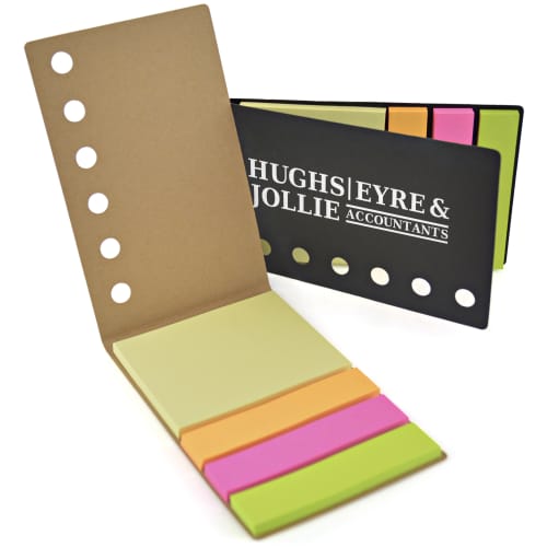 Custom Printed Eco Sticky Note & Page Marker Sets from Total Merchandise