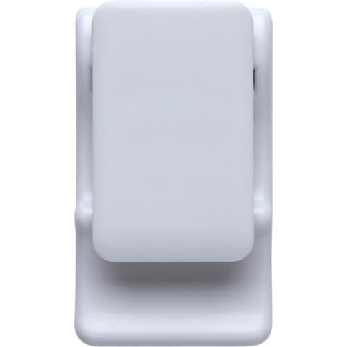 Corporate Flip Open Phone Stand & Phone Holder in White from Total Merchandise