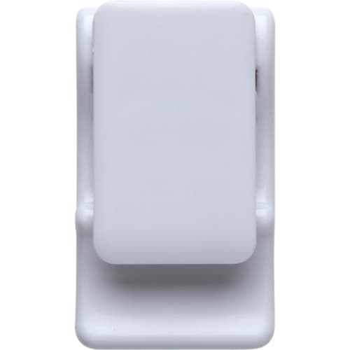 Corporate Flip Open Phone Stand & Phone Holder in White from Total Merchandise