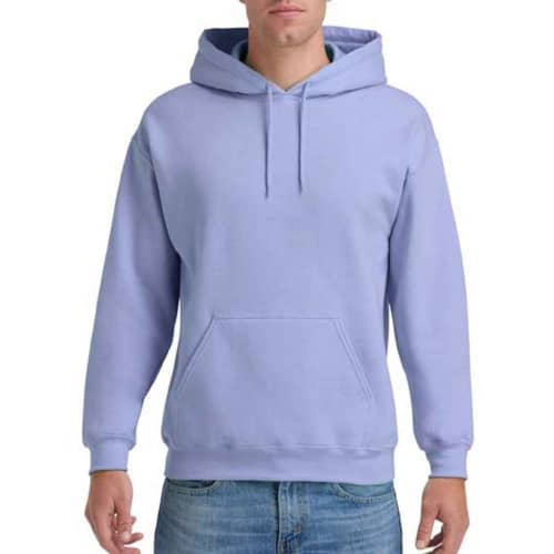 Personalisable Gildan Heavy Blend Hoodie in Violet from Total Merchandise