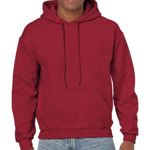 Promotional Gildan Heavy Blend Hoodie in Antique Cherry Red from Total Merchandise