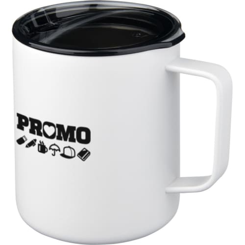 Custom Branded Rover Copper Vacuum Insulated Mug in White from Total Merchandise