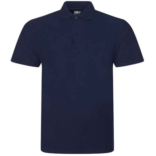 Promotional RTX Pro Men's Polo Shirts in Navy from Total Merchandise