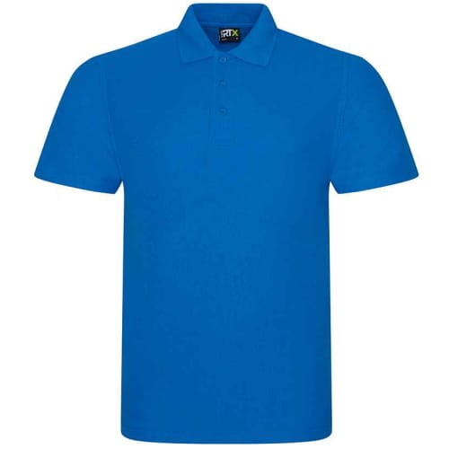 UK Printed RTX Pro Polo Shirts in Sapphire Blue from Total Merchandise