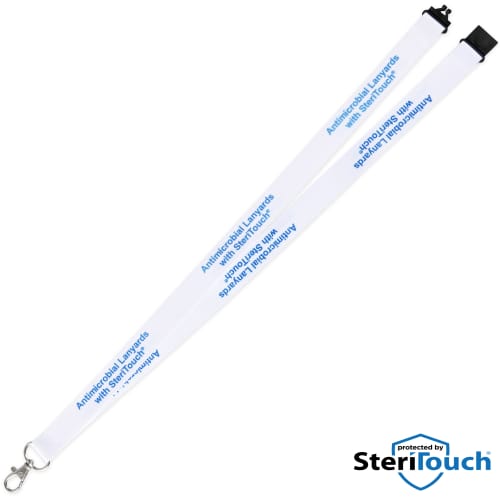 Branded Antibacterial Lanyards Printed with your Company Logo from Total Merchandise