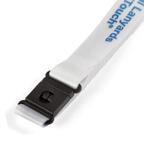 Custom Printed Antibacterial Lanyards with Safety Break from Total Merchandise