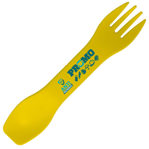 Antimicrobial Spork for outdoor and lifestyle events by Total Merchandise